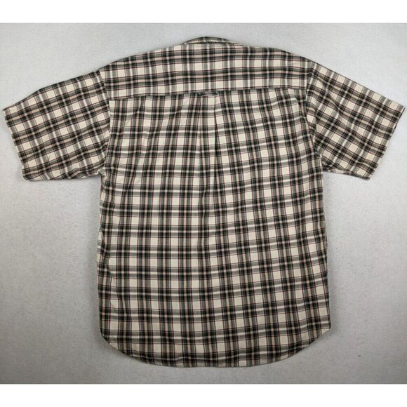 SPECIALTY COLLECTION AUTHENTIC CLASSICS - MEN'S PLAID SHORT SLEEVE BUTTON-UP L - Picture 14 of 15